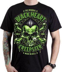 koszulka krótki rękaw BLACK HEART Creepster