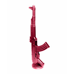 candle CANDELLANA Kalash Gun Red Metallic