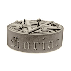candle CANDELLANA Pentagram Brass
