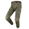 motorcycle trousers BY CITY Mixed Slim III Green