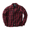 kurtka WCC Wool Lined Plaidshirt Red/Black