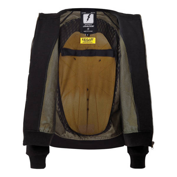 bluza na motocykl JOHN DOE XTM-FIBER® Black Male