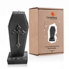 świeca CANDELLANA Coffin With Cross Black Metallic
