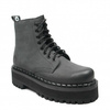 combat boots ALTERCORE 653 Vegan Gray
