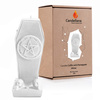 świeca CANDELLANA Coffin With Pentagram White