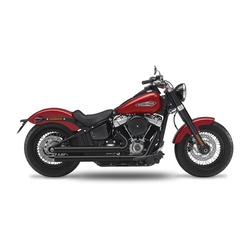 tłumik system 2-2 KESSTECH HD Softail Drags Exhaust Black 925059