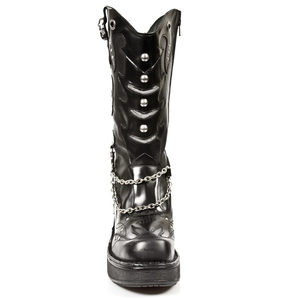 buty rockowe NEW ROCK METALLIC PLATFORM M.8304-S1