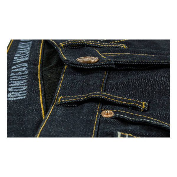motorcycle trousers JOHN DOE XTM® Ironhead Raw Denim