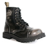 combat boots STEEL 113/114/O/ WHITE/BLACK