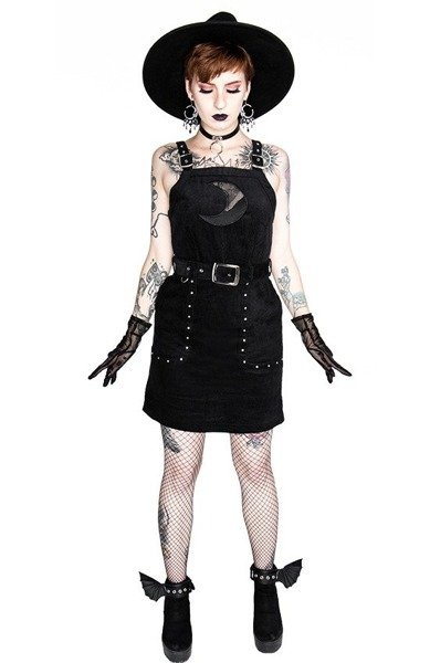 dress RESTYLE CORDUROY CRESCENT