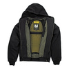 motorcycle hoodie JOHN DOE XTM-FIBER® Black Male