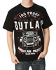 short sleeve T-Shirt OUTLAW THREADZ AMERICAN MUSCLE