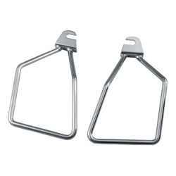 saddlebag brackets MCS HD Softail Easy-On/Off Chrome 950010
