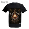 short sleeve T-Shirt WILD SKULL BIKER