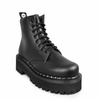 combat boots ALTERCORE 653 Vegan Black