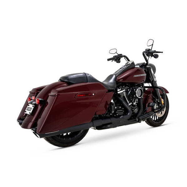 tłumik Slip-Ons VANCE & HINES HD Touring Twin Slash Round Black 995864