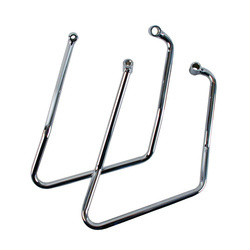 saddlebag brackets MCS HD Sportster Chrome 920005