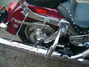 back engine guards EXTRA HONDA VTX 1300 R/S/T RETRO