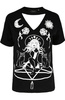 short sleeve T-Shirt RESTYLE Witch & Cats
