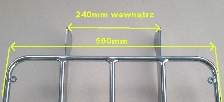 luggage rack MODEL 1 STANDARD SUZUKI M 1800R INTRUDER