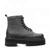 combat boots ALTERCORE 653 Vegan Gray