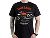short sleeve T-Shirt BLACK HEART Mustang