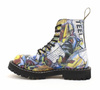 combat boots STEEL 113/114/O FULL GRAFFITI