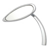 motorcycle mirror MCS HD All Models Eye Shaped Embossed Chrome 980622