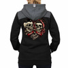 hoodie BLACK HEART True Love