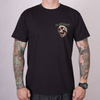 short sleeve T-Shirt BLACK HEART Flame Piston