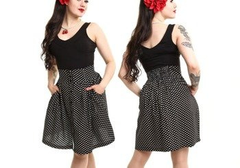 skirt Poizen Industries Buffy Skirt Polka