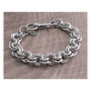 bransoleta AMIGAZ Double Ring Chain Silver 20,5cm
