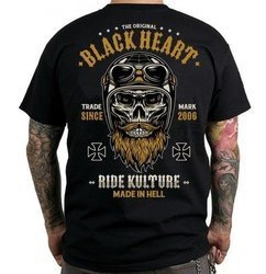 koszulka krótki rękaw BLACK HEART Whiskery