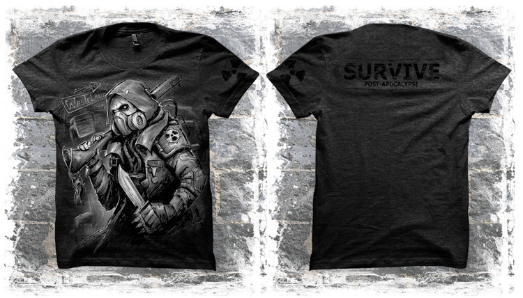 koszulka krótki rękaw ALISTAR STALKER GREY