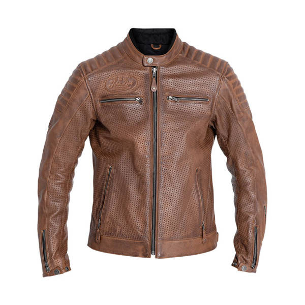 motorcycle jacket JOHN DOE Storm Tobacco