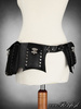 pasek z kieszeniami RESTYLE steampunkowy POCKET BELT BLACK unisex