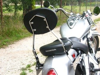 passenger backrest MODEL 1 HONDA VTX 1300 R/S/T RETRO