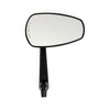motorcycle mirrors MCS Universal Slipstream Black 980833