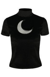 koszulka z krótkim rękawem RESTYLE CRESCENT VELVET