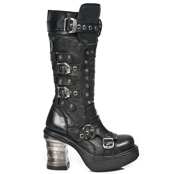 buty rockowe NEW ROCK METALLIC PLATFORM M.8353-S1