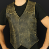 motorcycle vest LEDMAR M01sa olive