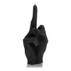 świeca CANDELLANA Hand FCK Black Matt