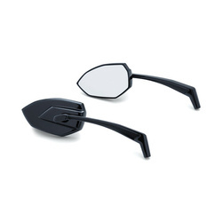 motorcycle mirrors KURYAKYN HD All Models Phantom Black 567571
