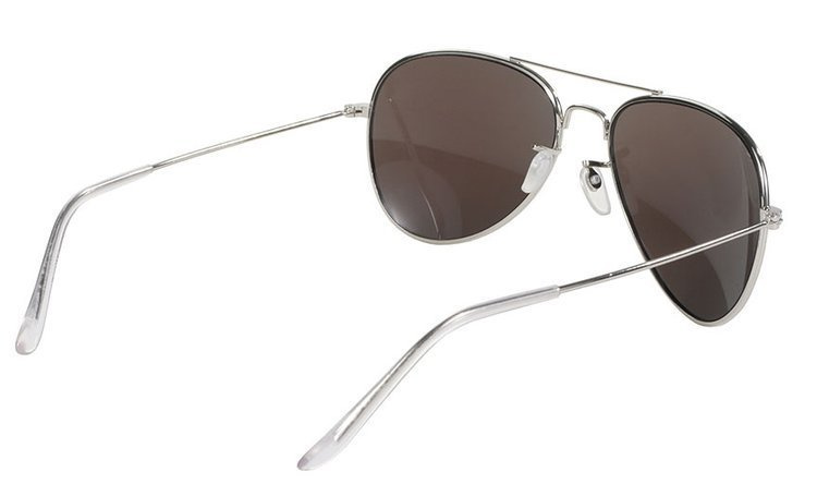 motorcycle sunglasses KICKSTART AVIATOR Smoke/Blue Mirror