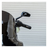 left motorcycle mirror ARLEN NESS Universal Tearchop Black 599398