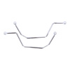 saddlebag support rails HIGHWAY HAWK Suzuki VZ 800 Marauder Chrome 939442