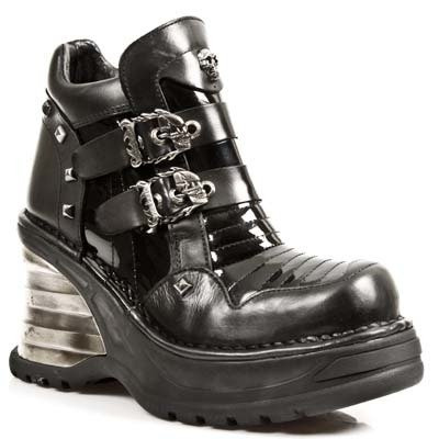 buty rockowe NEW ROCK METALLIC PLATFORM M.8330-S1
