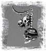 Short sleeve T-Shirt ALISTAR MOTOR SKULLS SHE