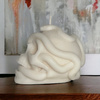 candle TWIN OAKS Snake Skull