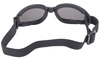 motorcycle goggles KICKSTART NOMAD Smoke Lens/Black Frame